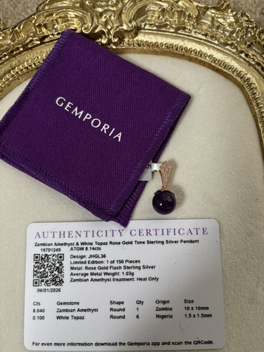 Gemporia zambian amethyst - gemporia,