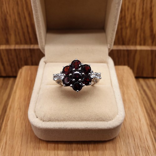 Natural zambian garnet and - natural,