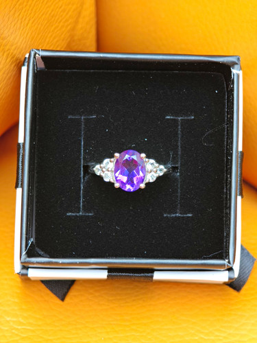Zambian amethyst white topaz - zambian,