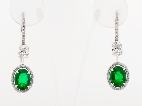 Platinum zambian emerald - platinum,