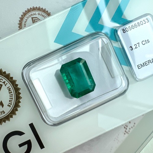27ct igi certified natural - 3.27ct,