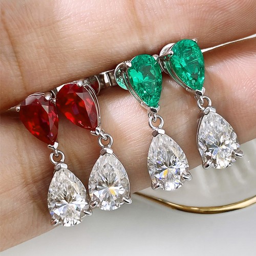 5cttw pear moissanite gemstone - moissanite,