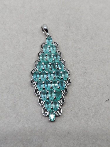 Zambian emerald pendant - zambian,