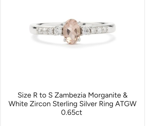 Zambian morganite zircon - zambian,