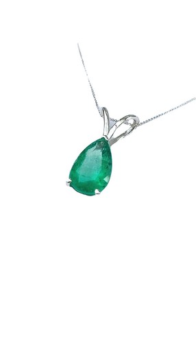 07ct zambian emerald pear - 2.07ct,