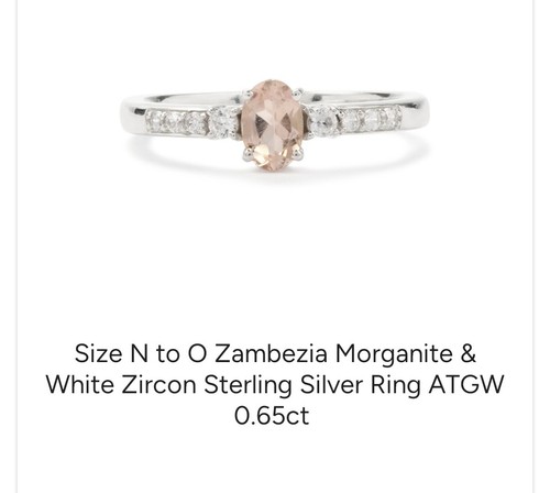 Zambian morganite zircon - zambian,