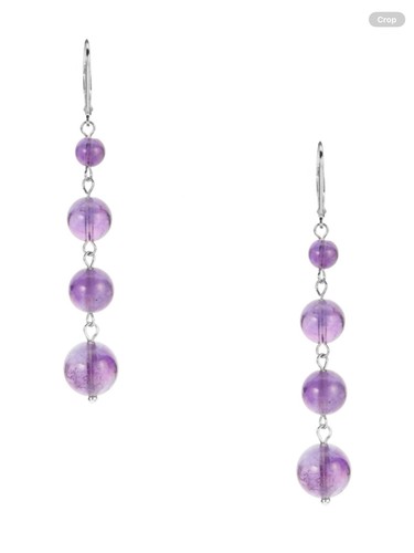 Zambian amethyst 5cts drop - zambian,